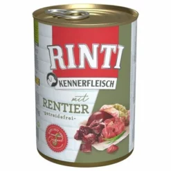 Sparpaket RINTI Kennerfleisch 12 X 400 G -ZOOPLUS Verkäufe 111296 pla bilder rinti kennerfleisch rentier 400g hs 01 8