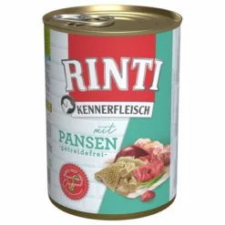 Sparpaket RINTI Kennerfleisch 12 X 400 G -ZOOPLUS Verkäufe 111299 pla bilder rinti kennerfleisch pansen 400g hs 01 7
