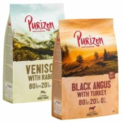 Purizon Probierpaket 2 X 1 Kg 27 Purizon Probierpaket 2 X 1 Kg -ZOOPLUS Verkäufe 111740 111807 pla purizon dog 1kg hs 01 8