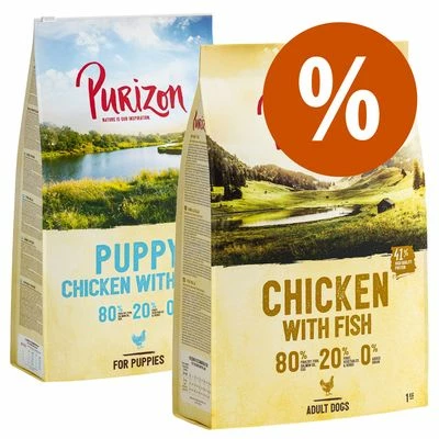 Übergangsset! Purizon- Getreidefrei Für Welpen Und Erwachsene Hunde 3 Übergangsset! Purizon- Getreidefrei Für Welpen Und Erwachsene Hunde