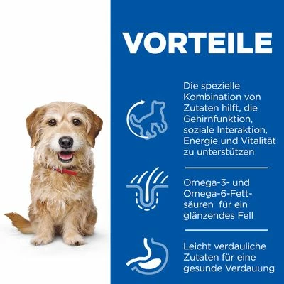 Hill's Science Plan Mature Adult Senior Vitality 7+ Small & Mini Mit Huhn – Bild 3