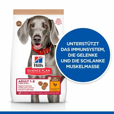 Hill's Science Plan Adult 1-5 No Grain Large Mit Huhn – Bild 2