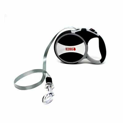 KONG Explore Einziehbare Leine Grau
