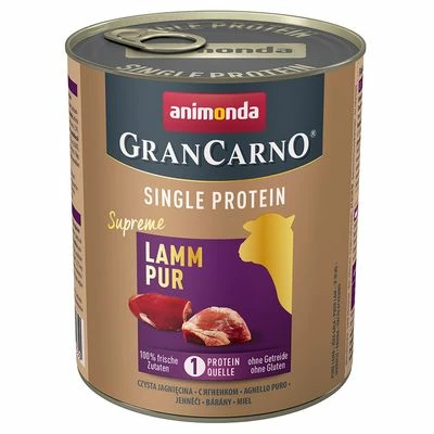 Sparpaket Animonda GranCarno Adult Single Protein Supreme 24 X 800 G – Bild 2