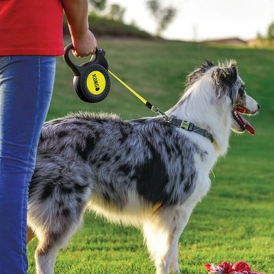 KONG Reflect Einziehbare Leine Schwarz 4 KONG Reflect Einziehbare Leine Schwarz – Bild 2