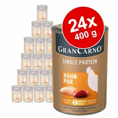 Sparpaket Animonda GranCarno Adult Single Protein 24 X 400 G 3 Sparpaket Animonda GranCarno Adult Single Protein 24 X 400 G