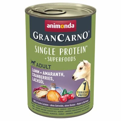 Animonda GranCarno Adult Superfoods 6 X 400 G 5 Animonda GranCarno Adult Superfoods 6 X 400 G – Bild 3