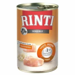Sparpaket RINTI Sensible 24 X 400g -ZOOPLUS Verkäufe 14441 pla rinti sensible huhn reis 2 1