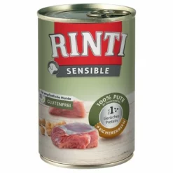 RINTI Sensible 6 X 400 G -ZOOPLUS Verkäufe 173103 pla finnern rinti sensible putekichererbsen 400g hs 01 0