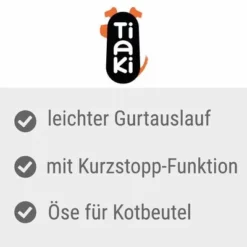 TIAKI Einziehbare Leine Lock N' Rollneu -ZOOPLUS Verkäufe 1849309 tiaki einziehbare leine lock n roll usp 4