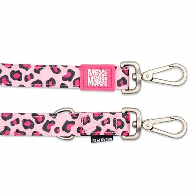 Max & Molly Multifunktionsleine Leopard Pink 7 Max & Molly Multifunktionsleine Leopard Pink – Bild 5
