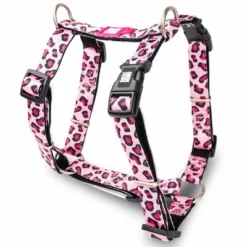 Max & Molly H-Geschirr Leopard Pink