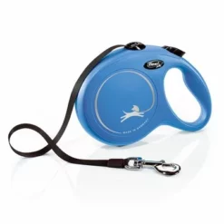 Flexi New Classic Gurt-Leine L Blau, 8 M