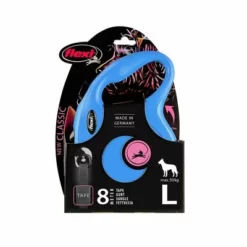 Flexi New Classic Gurt-Leine L Blau, 8 M -ZOOPLUS Verkäufe 198004 pla flexi newclassic gurtleine l blau hs 02 8