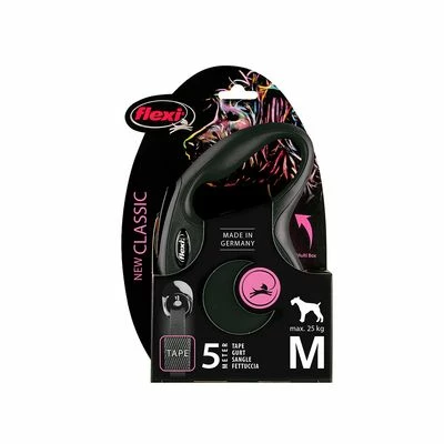 Flexi New Classic Gurt-Leine M Schwarz, 5 M 13 Flexi New Classic Gurt-Leine M Schwarz, 5 M – Bild 11
