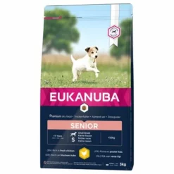 Eukanuba Caring Senior Small Breed Huhn