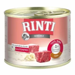 Sparpaket RINTI Sensible 24 X 185 G 7 Sparpaket RINTI Sensible 24 X 185 G -ZOOPLUS Verkäufe 1 22788 pla rinti sensible rind reis 9 1