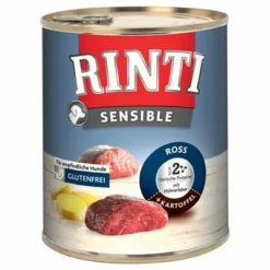 Sparpaket RINTI Sensible 24 X 800g -ZOOPLUS Verkäufe 1 262531 pla rinti sensible ross 800g hs 01 1