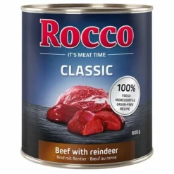 Sparpaket Rocco Classic 12 X 800 G -ZOOPLUS Verkäufe 1 28018 pla megapack rocco classic rindrentier 800g hs 01 2