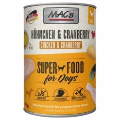 Sparpaket MAC's Adult Superfood 12 X 400 G -ZOOPLUS Verkäufe 1 63287 pla propet macs adult kopffleischkarotte huhncranberry 400g hs 01 5