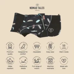 Nomad Tales Bloom Hundemantel Midnightneu 22 Nomad Tales Bloom Hundemantel Midnightneu -ZOOPLUS Verkäufe 2023 08 nomadtales usps wintercoat feathers 1000x1000 uk 2