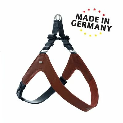 HUNTER Hundegeschirr Dimaro Aus Leder, Cognac