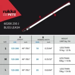 Rukka® Bliss Eco Leine, Grauneu 7 Rukka® Bliss Eco Leine, Grauneu -ZOOPLUS Verkäufe 217099 217100 217101 lfashion rukkapets blissleine schwarz hs 02 9 1