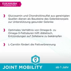 Eukanuba VETERINARY DIETS Joint Mobility -ZOOPLUS Verkäufe 230703 tetra eukanuba veterinary diets joint mobility 12kg hs 03 2
