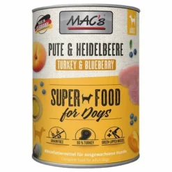 MAC's Adult 6 X 800 G 20 MAC's Adult 6 X 800 G -ZOOPLUS Verkäufe 235286 pla macs hund puteheidelbeere 800g hs 01 3