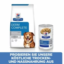 Hill’s Prescription Diet Derm Complete Mit Reis & Ei -ZOOPLUS Verkäufe 242405 hills prescriptiondiet caninederm complete trockenfutter hs 10 2