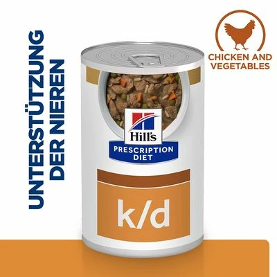 Hill's Prescription Diet K/d Kidney Care Ragout Mit Huhn 3 Hill's Prescription Diet K/d Kidney Care Ragout Mit Huhn