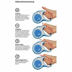 Flexi New Comfort Seil-Leine Rot, 8 M -ZOOPLUS Verkäufe 252316 flexi newcomfort seilleinerot 8m medium hs 06 5