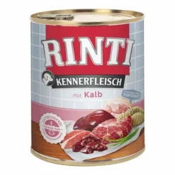 RINTI Kennerfleisch Mix 12 X 800 G -ZOOPLUS Verkäufe 25425 pla rinti kf 800g kalb 0119 online 9