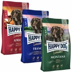 Happy Dog Supreme Kulinarische Weltreise 3 X 4 Kg -ZOOPLUS Verkäufe 2709433 africa france montana hs 02 8