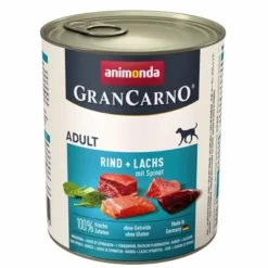 Sparpaket Animonda GranCarno Original 12 X 800 G 21 Sparpaket Animonda GranCarno Original 12 X 800 G -ZOOPLUS Verkäufe 27992 pla animonda grancarno rindlachsuspinat 800g 9 2