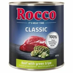 Sparpaket Rocco Classic 12 X 800 G -ZOOPLUS Verkäufe 28012 pla megapack rocco classic rind gruenempasnen 800g hs 01 5