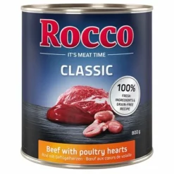 10 Kg Rocco Flocken-Mix + 6 X 400g Oder 800g Rocco Classic -ZOOPLUS Verkäufe 28013 pla megapack rocco classic rindgefluegelherzen 800g hs 01 6