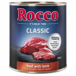 Sparpaket Rocco Classic 12 X 800 G -ZOOPLUS Verkäufe 28014 pla megapack rocco classic rindlamm 800g hs 01 6