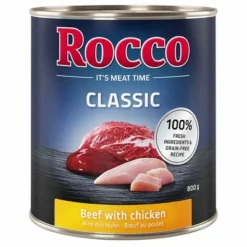 Sparpaket Rocco Classic 12 X 800 G -ZOOPLUS Verkäufe 28015 pla megapack rocco classic rindhuhn 800g hs 01 3