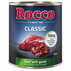 Sparpaket Rocco Classic 12 X 800 G -ZOOPLUS Verkäufe 28016 pla megapack rocco classic rind wild 800g hs 01 2