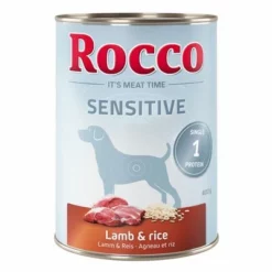 Sparpaket Rocco Sensitive 12 X 400 G 12 Sparpaket Rocco Sensitive 12 X 400 G -ZOOPLUS Verkäufe 28037 pla rocco sensitive lambrice 400g hs 01 3