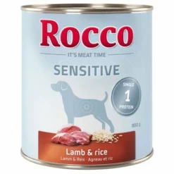 Sparpaket Rocco Sensitive 12 X 800 G -ZOOPLUS Verkäufe 28040 pla rocco sensitive lambrice 800g hs 01 8