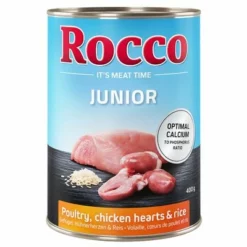 Sparpaket Rocco Junior 24 X 400 G 13 Sparpaket Rocco Junior 24 X 400 G -ZOOPLUS Verkäufe 28043 pla rocco junior 400g gefluegel hs 01 6