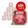 RINTI Singlefleisch 10 X 150 G -ZOOPLUS Verkäufe 288358 rinti singlefleisch schale rind 10x150g hs 02 6