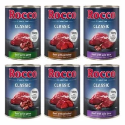 Rocco Classic Probiermix 6 X 400 G 41 Rocco Classic Probiermix 6 X 400 G -ZOOPLUS Verkäufe 293999 pla megapack roccoclassic gemischtes paket mixgame 3x400g hs 01 2