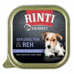 RINTI Feinest Schälchen 11 X 150 G -ZOOPLUS Verkäufe 297002 pla rinti feinest geflreh 150g hs 01 8