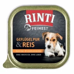 9 + 2 Gratis! 11 X 150 G RINTI Feinest Schälchen 15 9 + 2 Gratis! 11 X 150 G RINTI Feinest Schälchen -ZOOPLUS Verkäufe 297003 pla rinti feinest geflreis 150g hs 01 3 1
