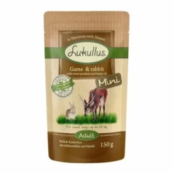 10 + 2 GRATIS! 12 X 150 G Lukullus Naturkost Mini Frischebeutel -ZOOPLUS Verkäufe 2 264607 pla luk mini gamerabbit 6x150g 7