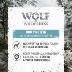 Sparpaket Little Wolf Of Wilderness Junior 24 X 800 G - Duo-Protein -ZOOPLUS Verkäufe 2 wow board benefit junior 1000x640 de 2