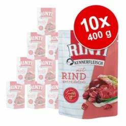 RINTI Kennerfleisch Pouches 10 X 400 G